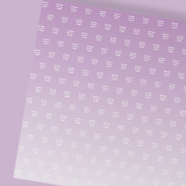 Papel De Presente Jesus te ama! | roxo ombre