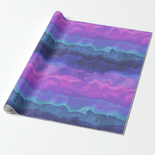 Papel De Presente jeweltone agate ombre :