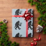 Papel De Presente Jewish Bigfoot Hanukkah Chanukah Humor Hilarious<br><div class="desc">Jewish Bigfoot Hanukkah Chanukah Humor Hilarious Menorah Dreidel</div>