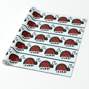 Papel De Presente Joaninha