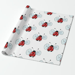 Papel De Presente Joaninha
