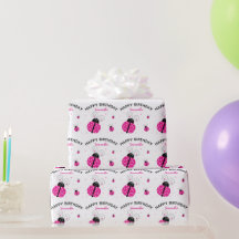Joaninha Rosa Feliz Aniversário