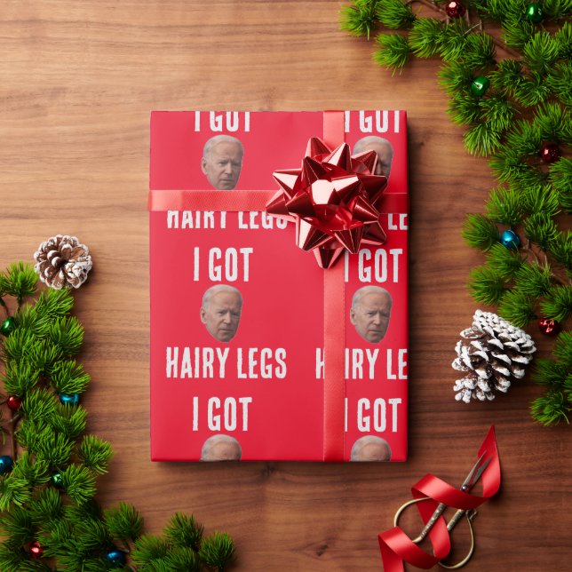 PAPEL DE PRESENTE JOE BIDEN BIRTHDAY WRAPPER (Presente de Natal)