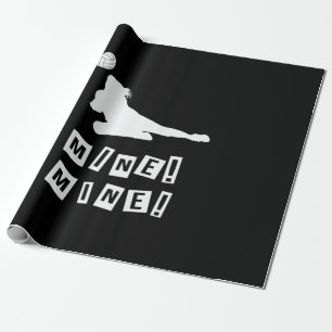 Papel De Presente Jogador de Volei Volei Mine