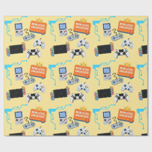 Papel De Presente Jogo de Vídeo