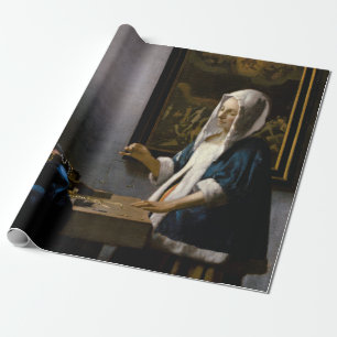 Papel De Presente Johannes Vermeer - Mulher Equilibrando