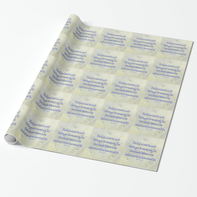 Papel De Presente John 316 Dogwood (Desenrolado)