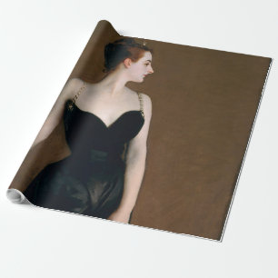 Papel De Presente John Singer Sargent Retrato de Madame X Mal-humora