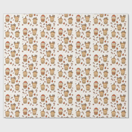 Papel De Presente Jolly boba time