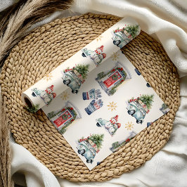 Papel De Presente Jolly Christmas Magic Wrappaper | Quebra de Presen