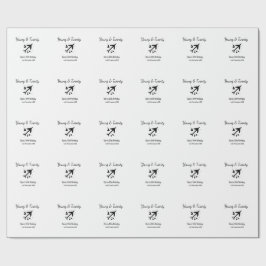 Papel De Presente Jovem e vinte aventura feliz aniversário adicione 