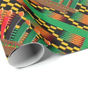 Papel De Presente Joyous Kwanzaa