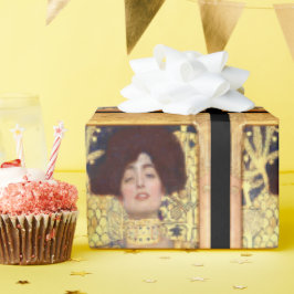 Papel De Presente Judith e a Cabeça de Holofernes por Gustav Klimt