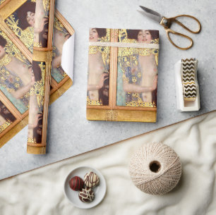 Papel De Presente Judith e o Chefe de Holofernes por Gustav Klimt