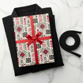 Papel De Presente Judo - clean modern geometric pattern