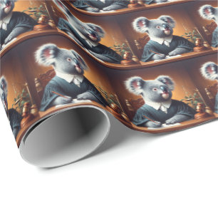 Papel De Presente Juiz Koala