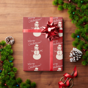Papel De Presente "Junte-se a nós para uma festa de Natal Holly Joll