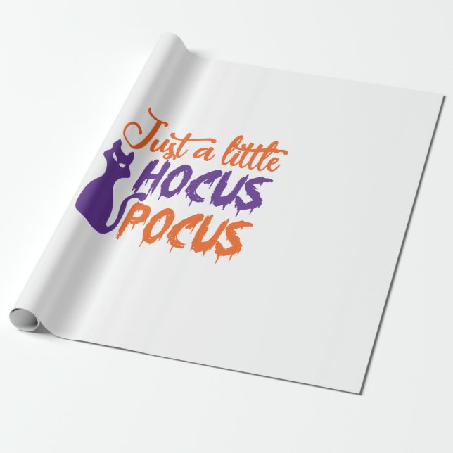 Papel De Presente just a little hocus pocus (Desenrolado)