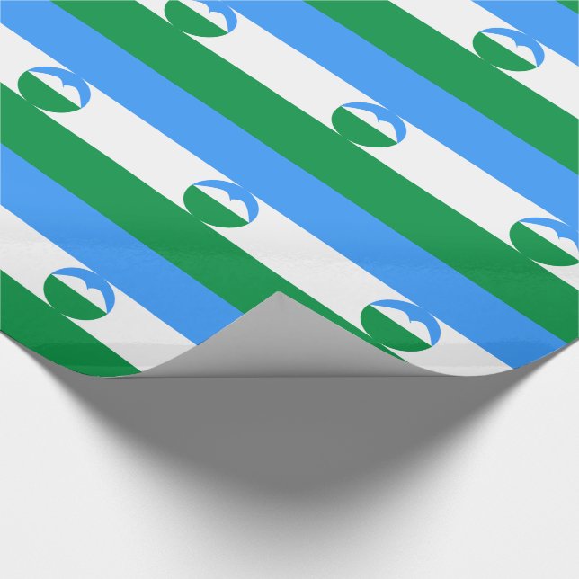 Papel De Presente Kabardino Balkaria Flag (Ponta)