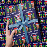 Papel De Presente Kamala Harris 2024 Blue Christmas<br><div class="desc">Kamala Harris 2024 Blue Christmas</div>