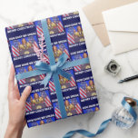 Papel De Presente Kamala Harris Felry Christmas Blue<br><div class="desc">Kamala Harris Como Nos Atrevemos A Falar Um Feliz Livro Azul De Natal</div>