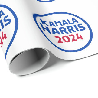 Papel De Presente Kamala Harris para o Presidente 2024