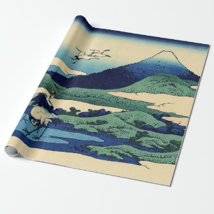 Papel De Presente Katsushika Hokusai - Umegawa na província de Sagam