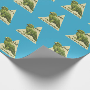 Papel De Presente Kea ave da Nova Zelândia
