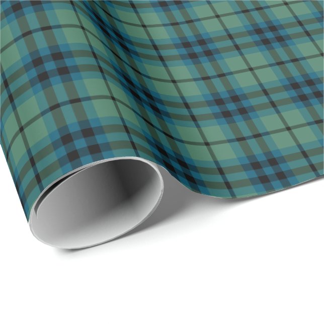 Papel De Presente Keith Clan Ancient Tartan (Ponta do rolo)