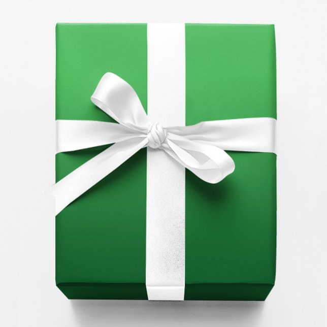 Papel De Presente Kelly para gradiente verde floresta (Kelly to Forest Green Gradient Wrapping Paper)