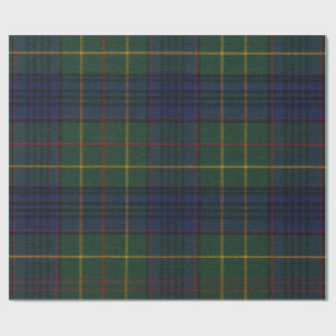 Papel De Presente Kennedy Dress Tartan Escuro