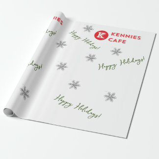 Papel De Presente Kennies Cafés Wrapping Paper