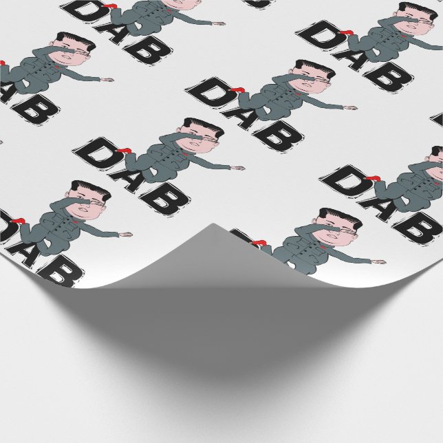 Papel De Presente Kim Jong-Un Dabbing (Ponta)