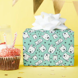 Papel De Presente KiniArt Westie Lover