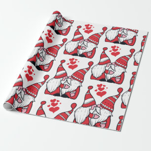 Papel De Presente Kisses Gnomo Adoráveis