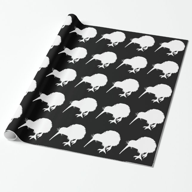 Papel De Presente Kiwi Pattern (Desenrolado)