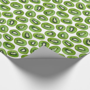 Papel De Presente Kiwi Pattern