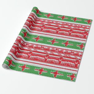 Papel De Presente Knit Ugly Sweater Natal