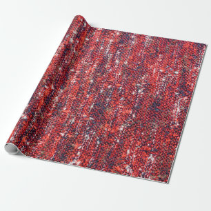 Papel De Presente Knitted colored texture background.