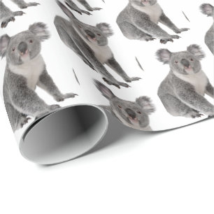 Papel De Presente Koala Bears em Branco  
