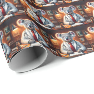 Papel De Presente Koala Doctor