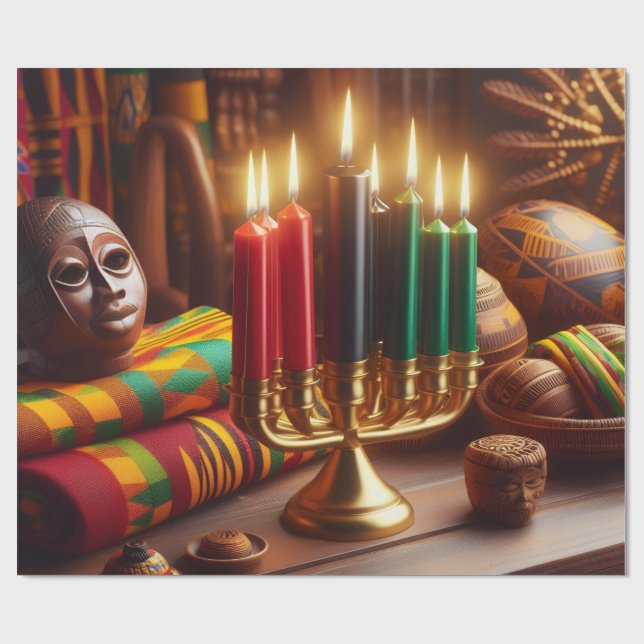 PAPEL DE PRESENTE KWANZAA (Aberto)
