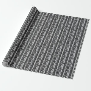 Papel De Presente Lã de cinza