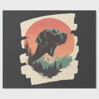Papel De Presente Labrador  