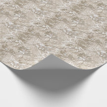 Lace bege elegante com diamante