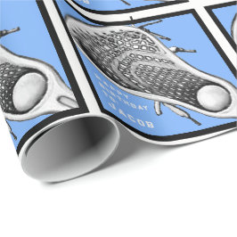 Papel De Presente Lacrosse Birthday Gift