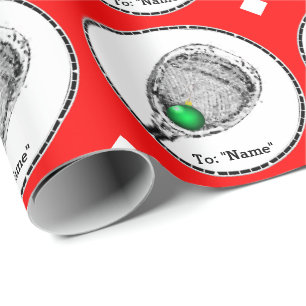 Papel De Presente Lacrosse Goalie Gift