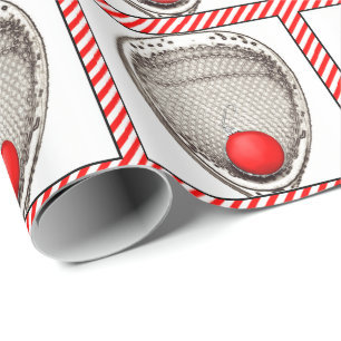 Papel De Presente Lacrosse Goalie Holiday Gift