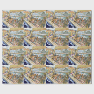 Papel De Presente Lado ensolarado da insanidade