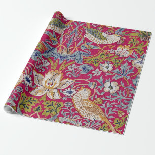 Papel De Presente Ladrão de Morango, William Morris